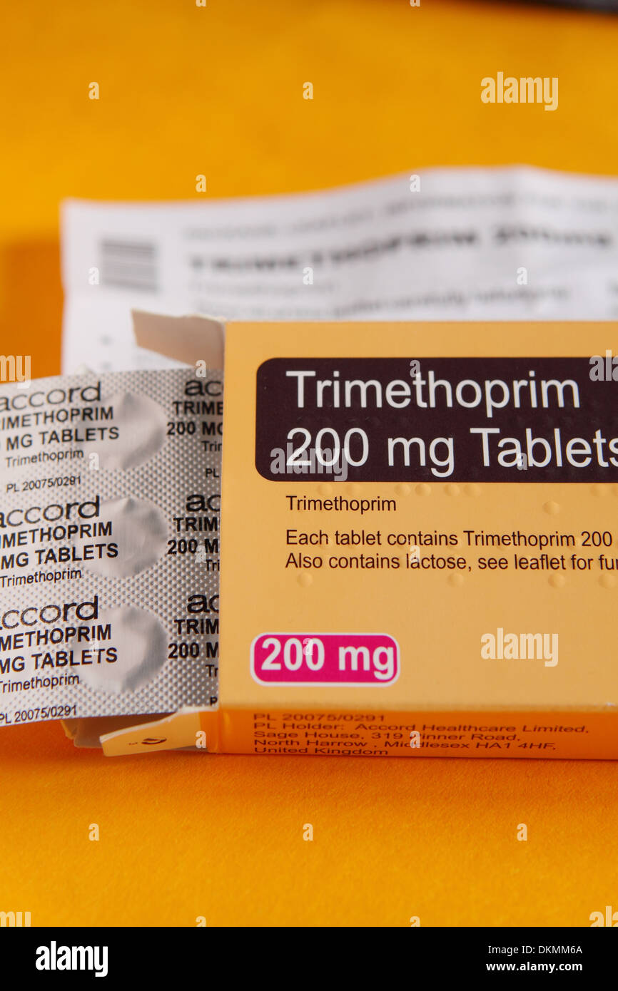 Trimethoprim tablets hires stock photography and images Alamy