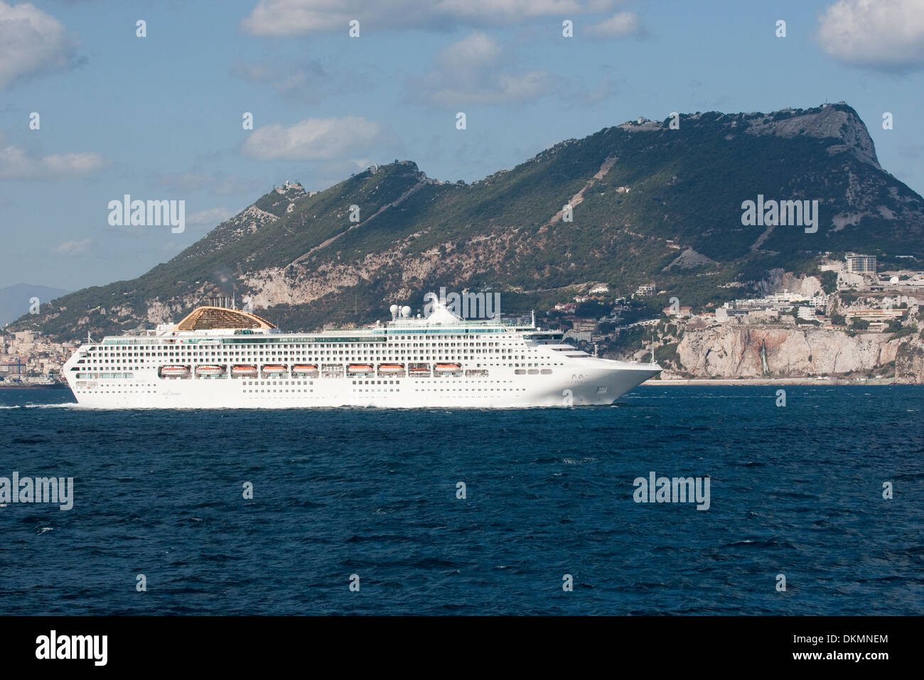 The cruise ship M/V Oceana off Gibraltar Stock Photo - Alamy