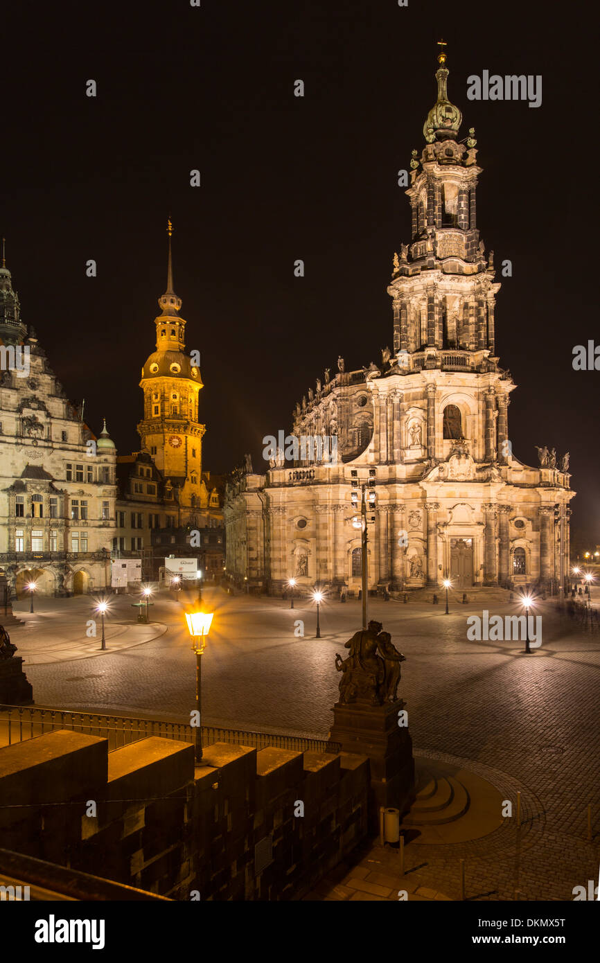 Chapel royal in Dresden, Saxon, Germany, Europe Stock Photo
