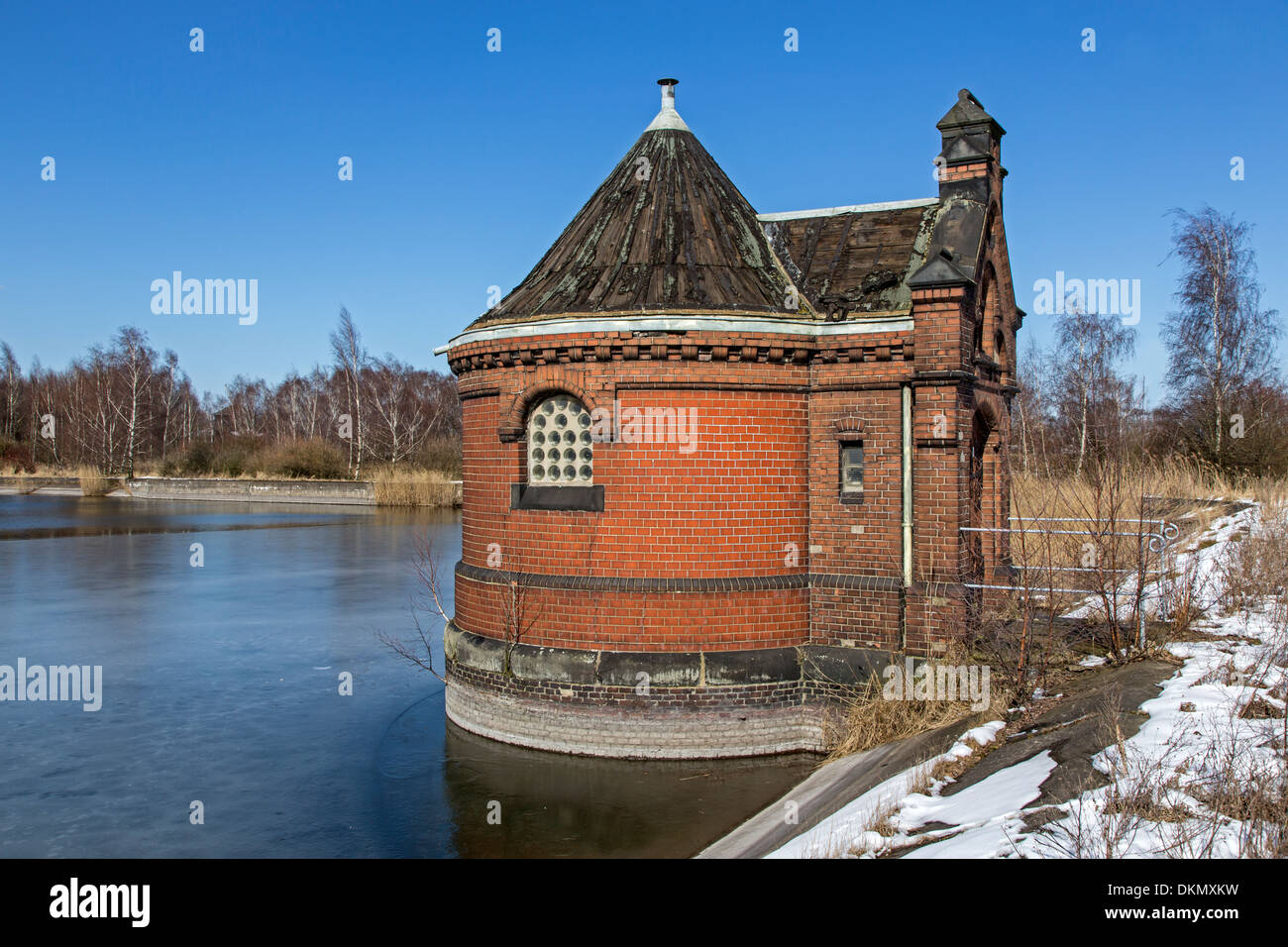 Historical building at Kaltehofe, Hamburg, Germany Stock Photo - Alamy