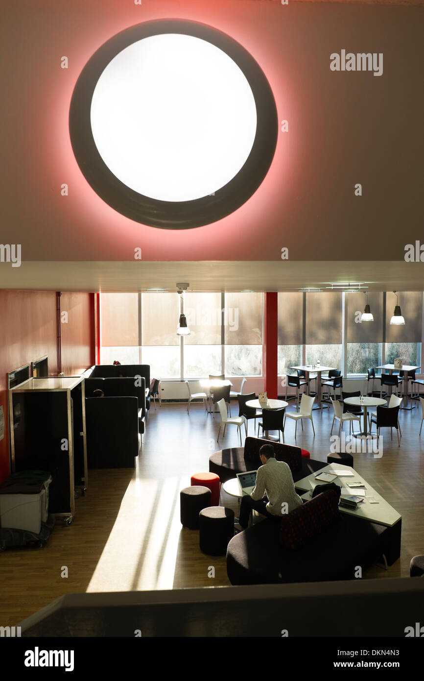 The cafe refectory canteen at Llanbadarn campus, Aberystwyth University