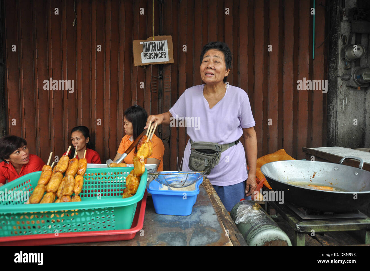 Food market, Manila, Philippines Stock Photo - Alamy