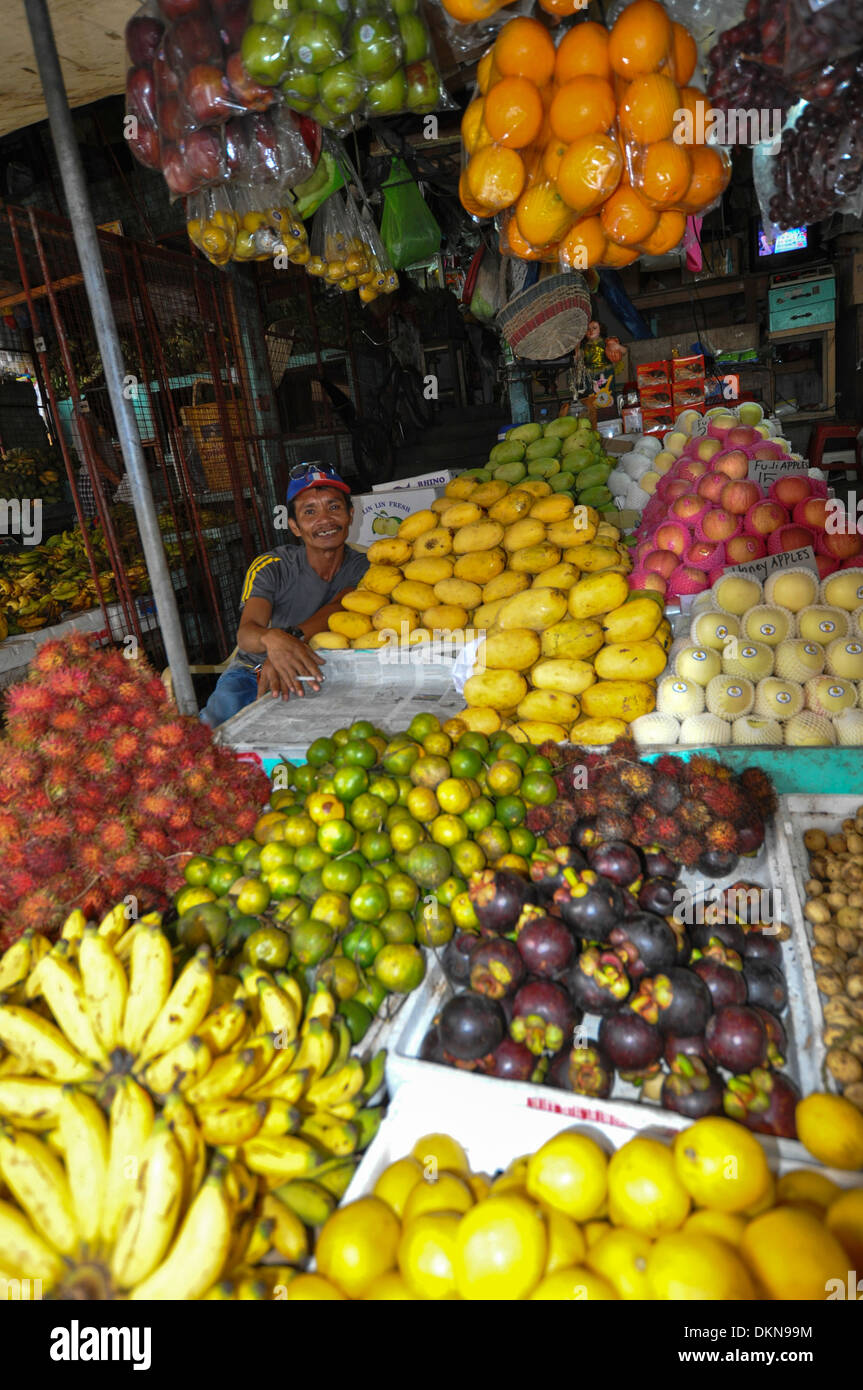 Food market, Manila, Philippines Stock Photo - Alamy