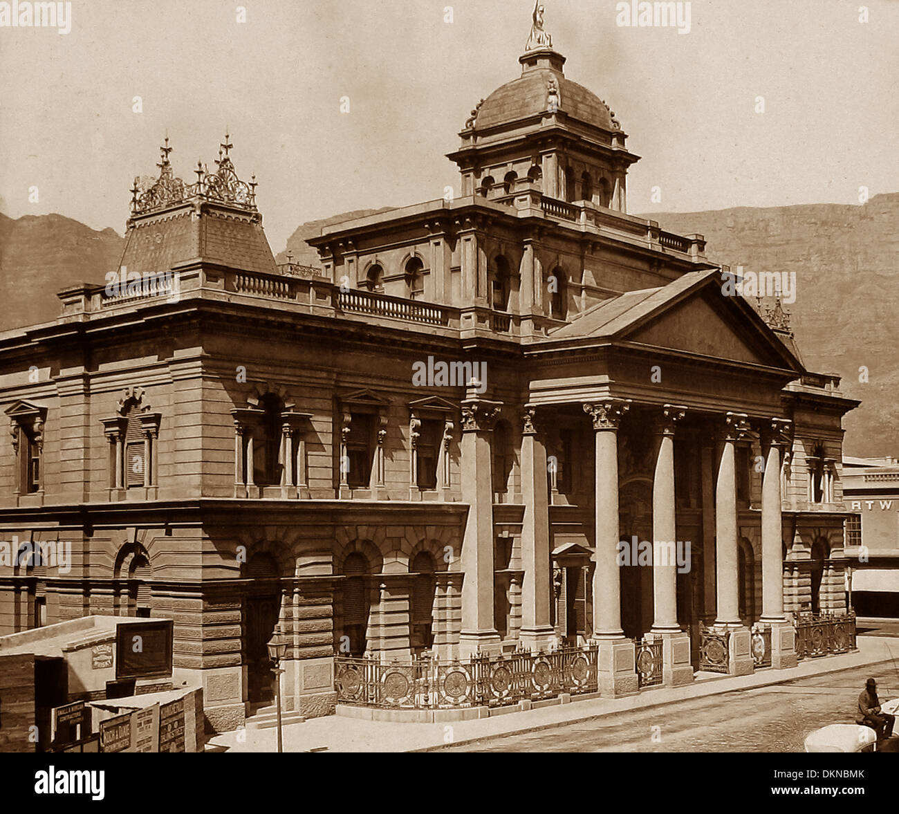 South Africa Cape Town Standard Bank of South Africa pre1900 Stock Photo Alamy