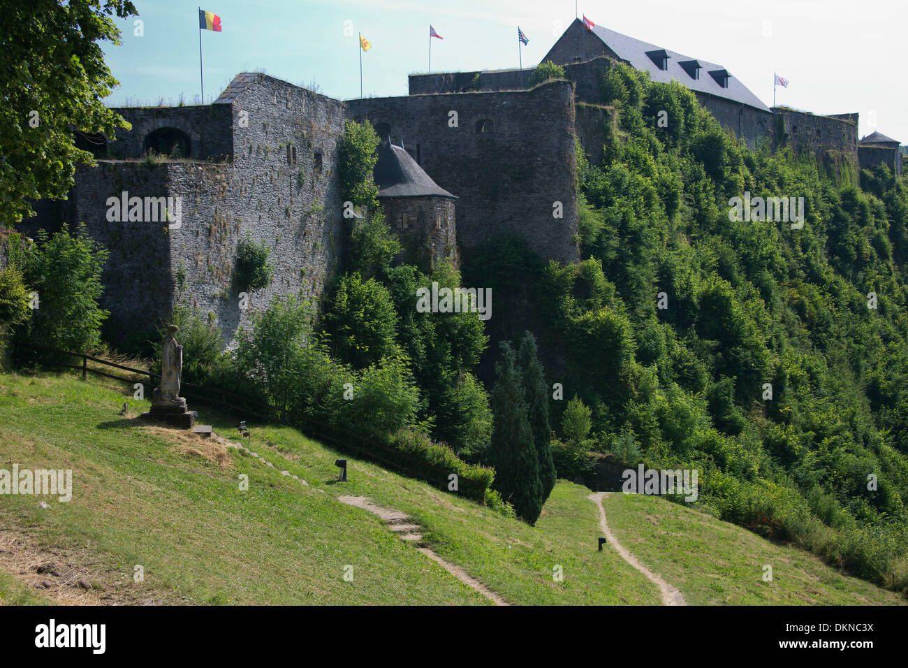 Castle of Godfrey of Bouillon Stock Photo Alamy