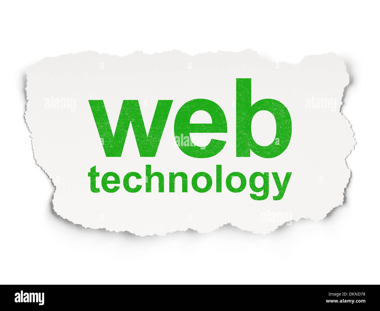 Web development concept: Web Technology on Paper background Stock Photo ...