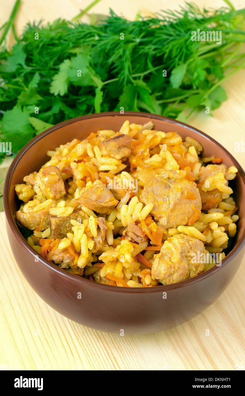 Rice pilaf bowl hires stock photography and images Alamy