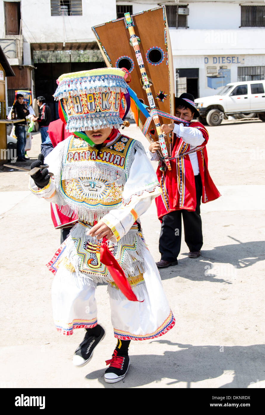 Scissors dancers Danzantes de Tijeras . Intangible cultural heritage by