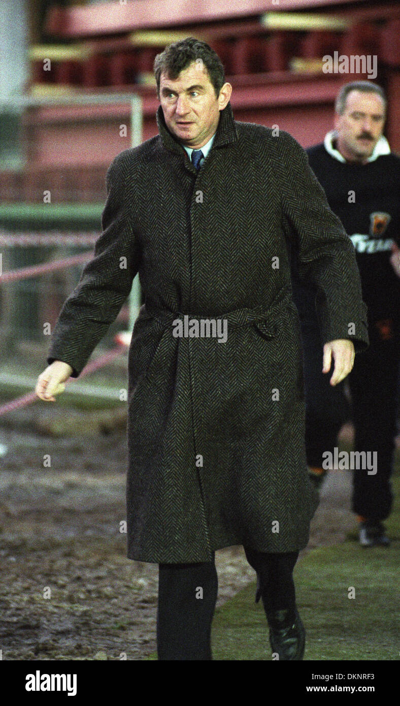 David Pleat football manager 1992 Stock Photo