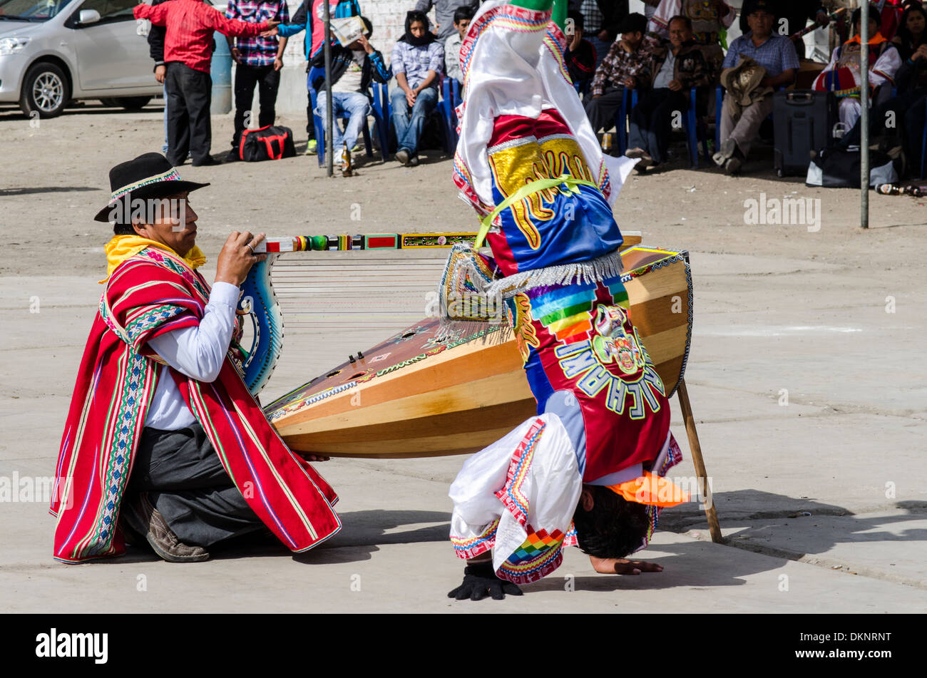 Scissors dancers Danzantes de Tijeras . Intangible cultural heritage by