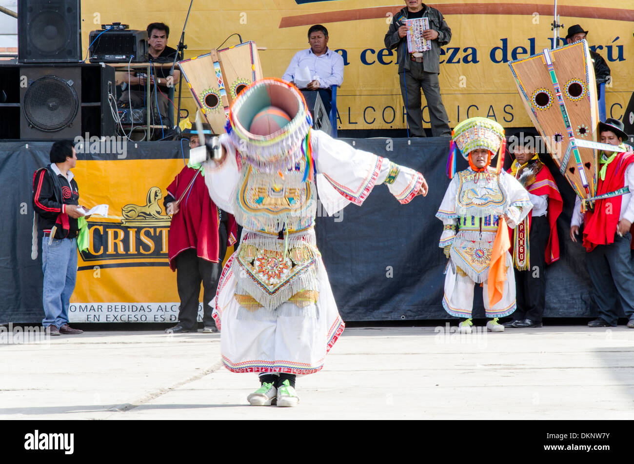 Scissors dancers Danzantes de Tijeras . Intangible cultural heritage by