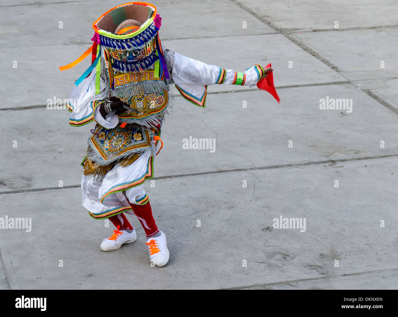 Scissors dancers Danzantes de Tijeras . Intangible cultural heritage by