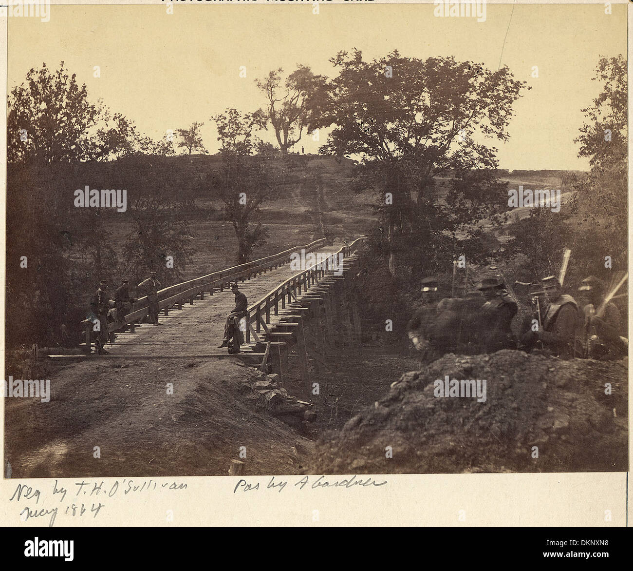 Virginia, Chesterfield Bridge, on the North Anna 533340 Stock Photo Alamy