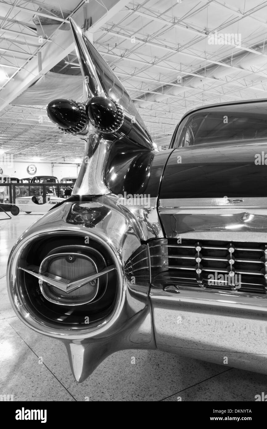 1959 Cadillac Fleetwood on Display at the Kokomo Automotive Museum, December, 2013 Stock Photo