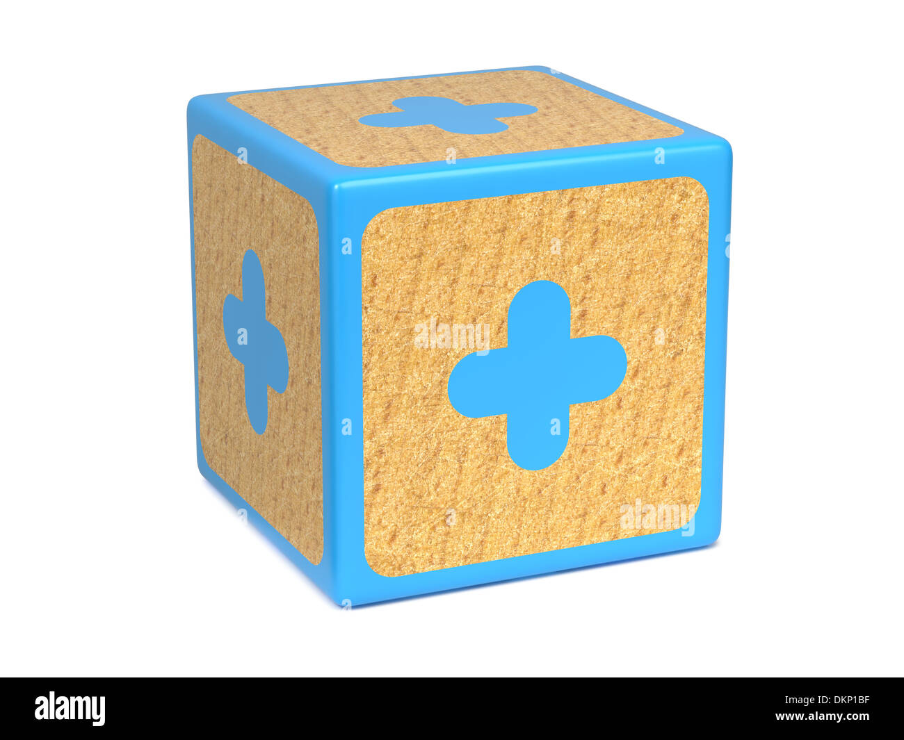 Plus blue sign Cut Out Stock Images Pictures Alamy