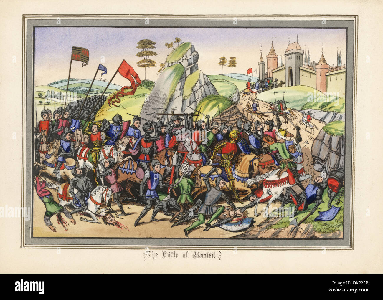 Medieval Manuscript Battle High Resolution Stock Photography and Images ...