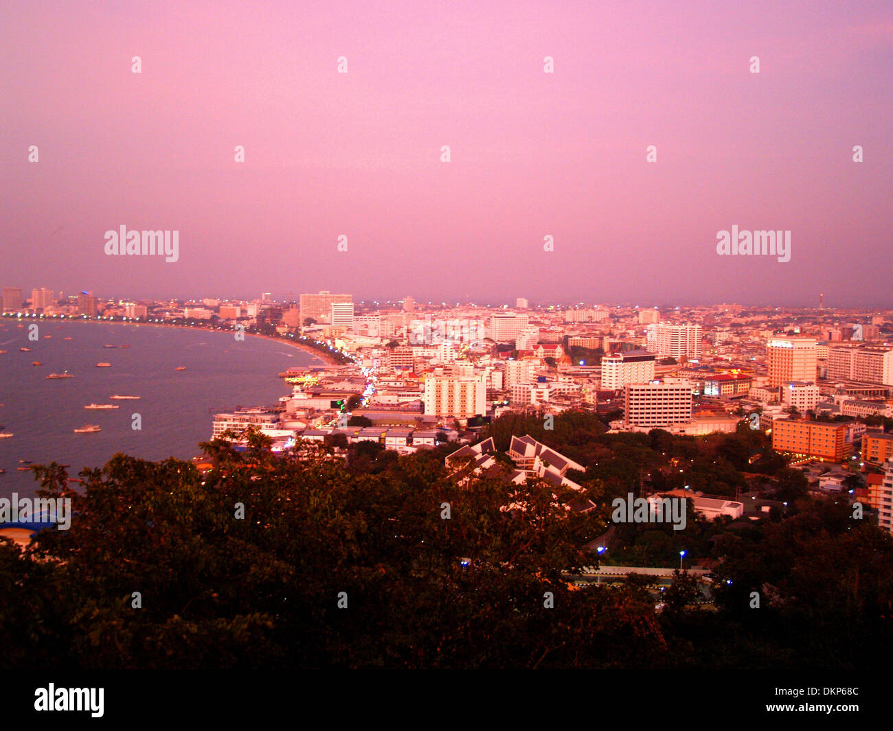 Pattaya city in Thailand Stock Photo - Alamy