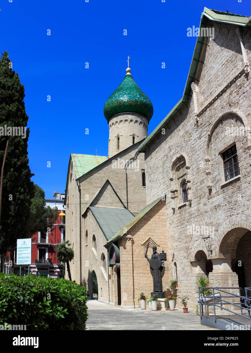 Russian Church, Bari, Apulia, Italy Stock Photo