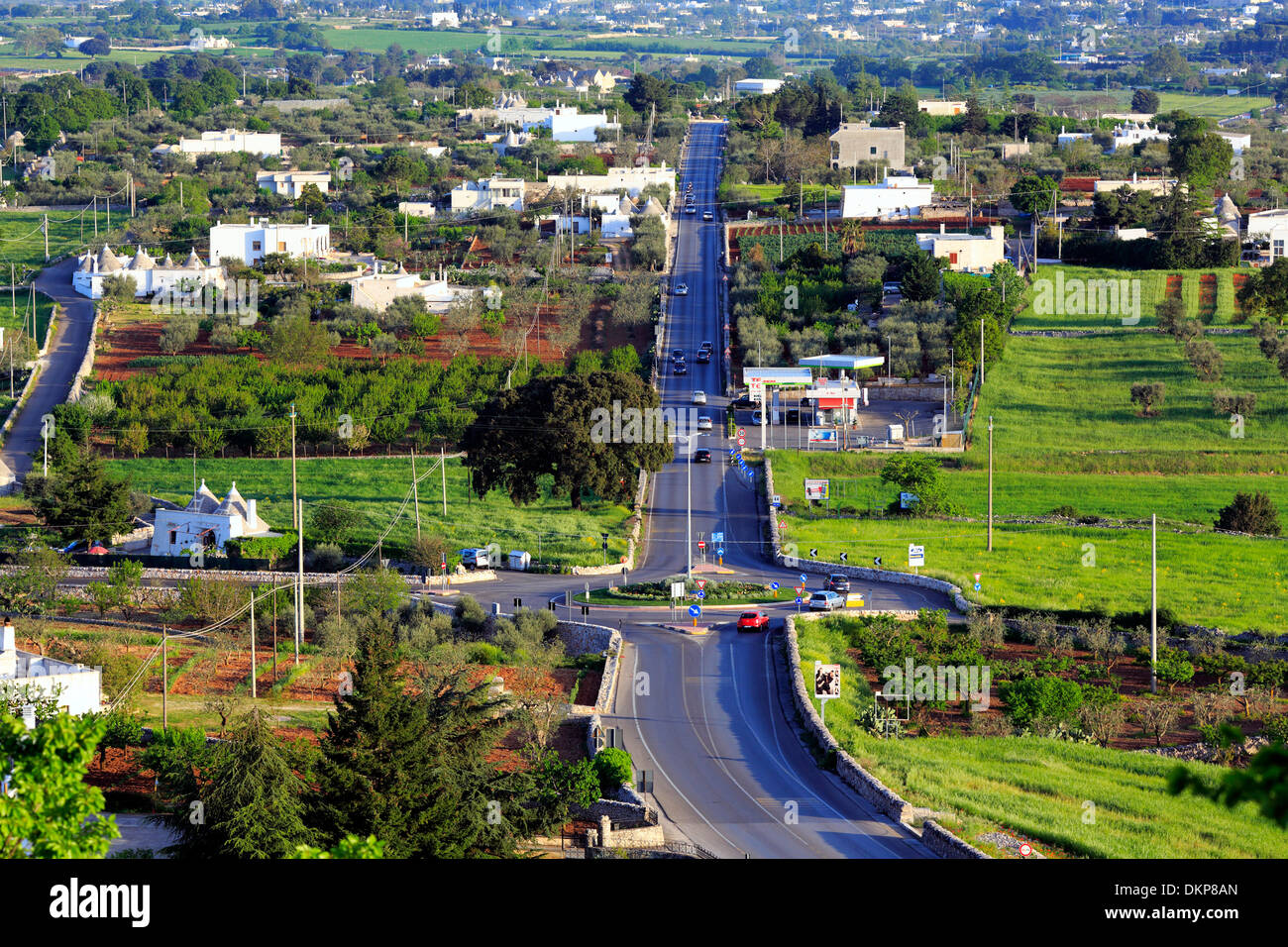 Countryside, Locorotondo, Apulia, Italy Stock Photo