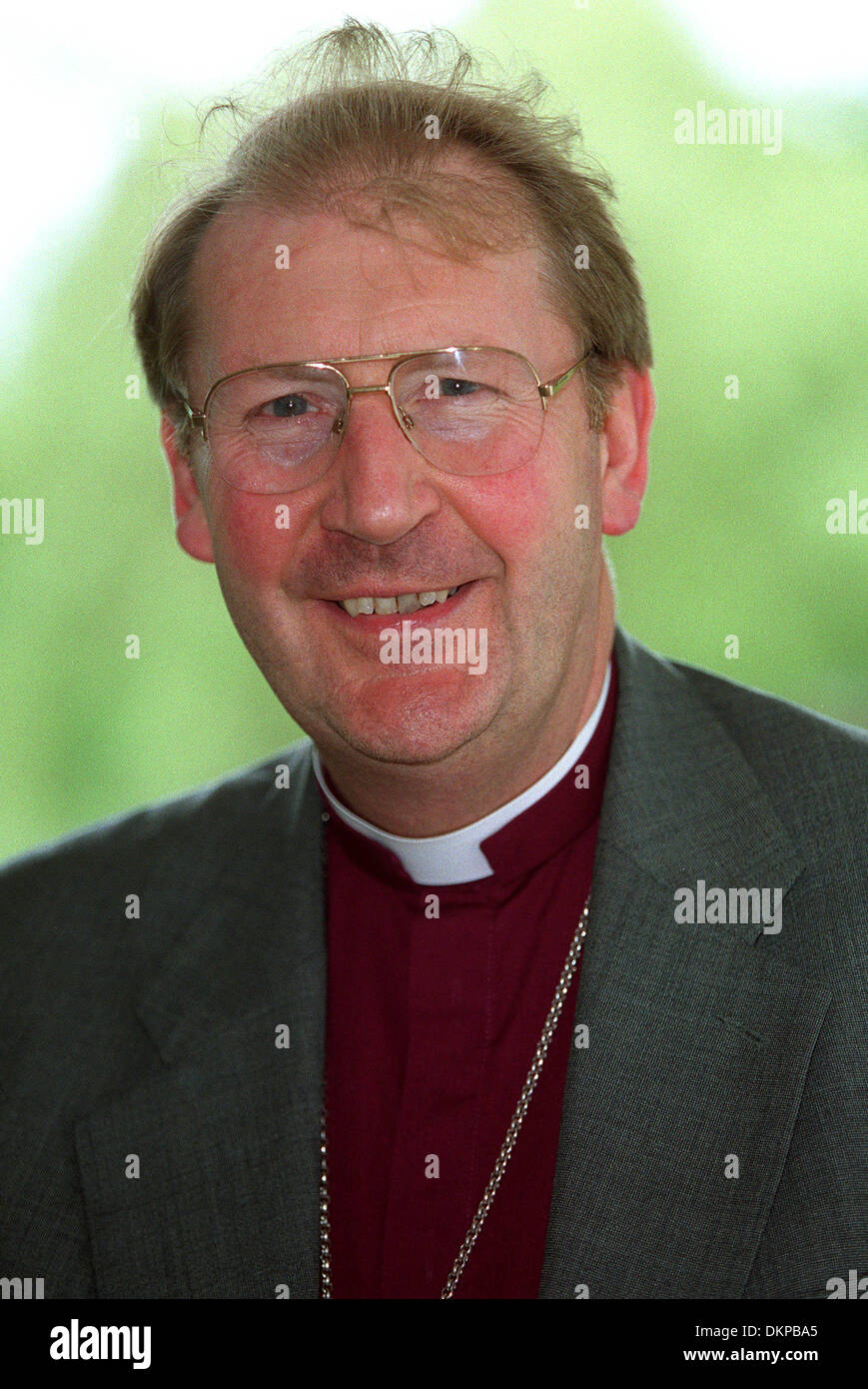 RT REV MICHAEL LANGRISH.BISHOP OF EXETER. YORK.09/07/2000.U41D23 Stock Photo