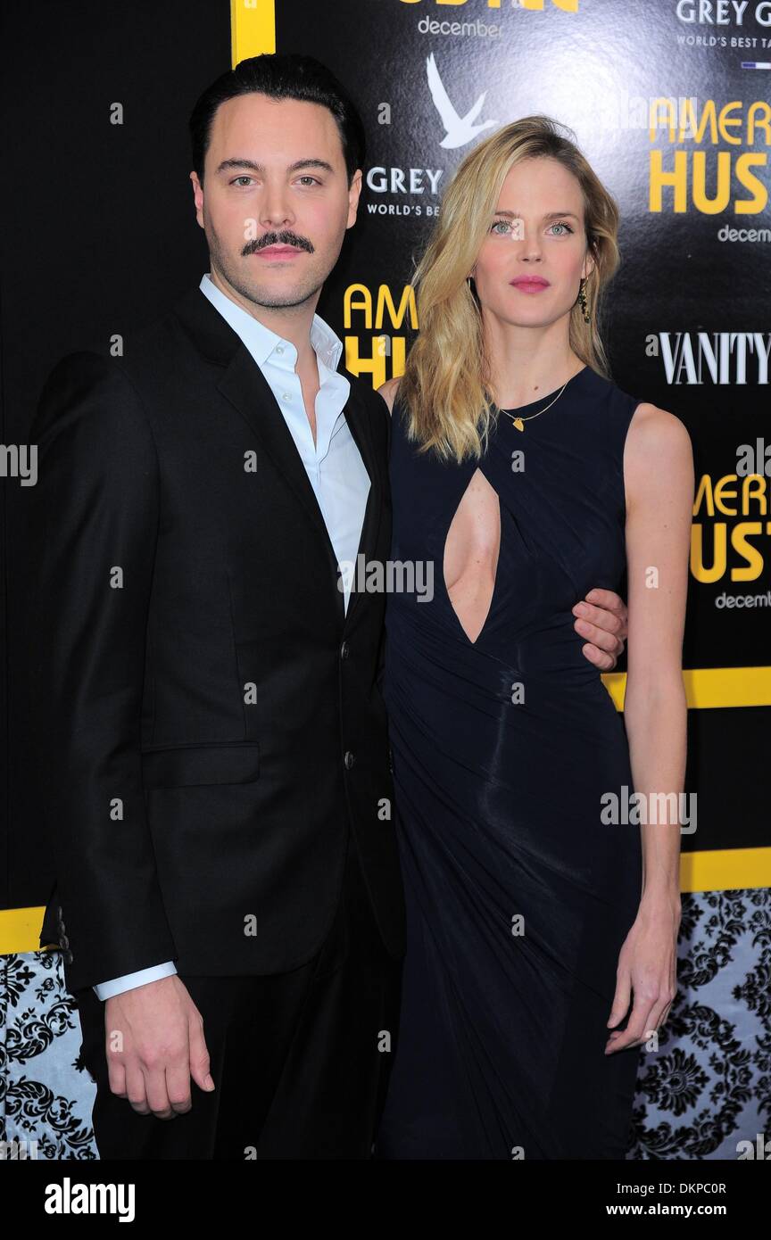 New York, NY, USA. 8th Dec, 2013. Jack Huston, Shannan Click at arrivals for AMERICAN HUSTLE Premiere, The Ziegfeld Theatre, New York, NY December 8, 2013. Credit:  Gregorio T. Binuya/Everett Collection/Alamy Live News Stock Photo