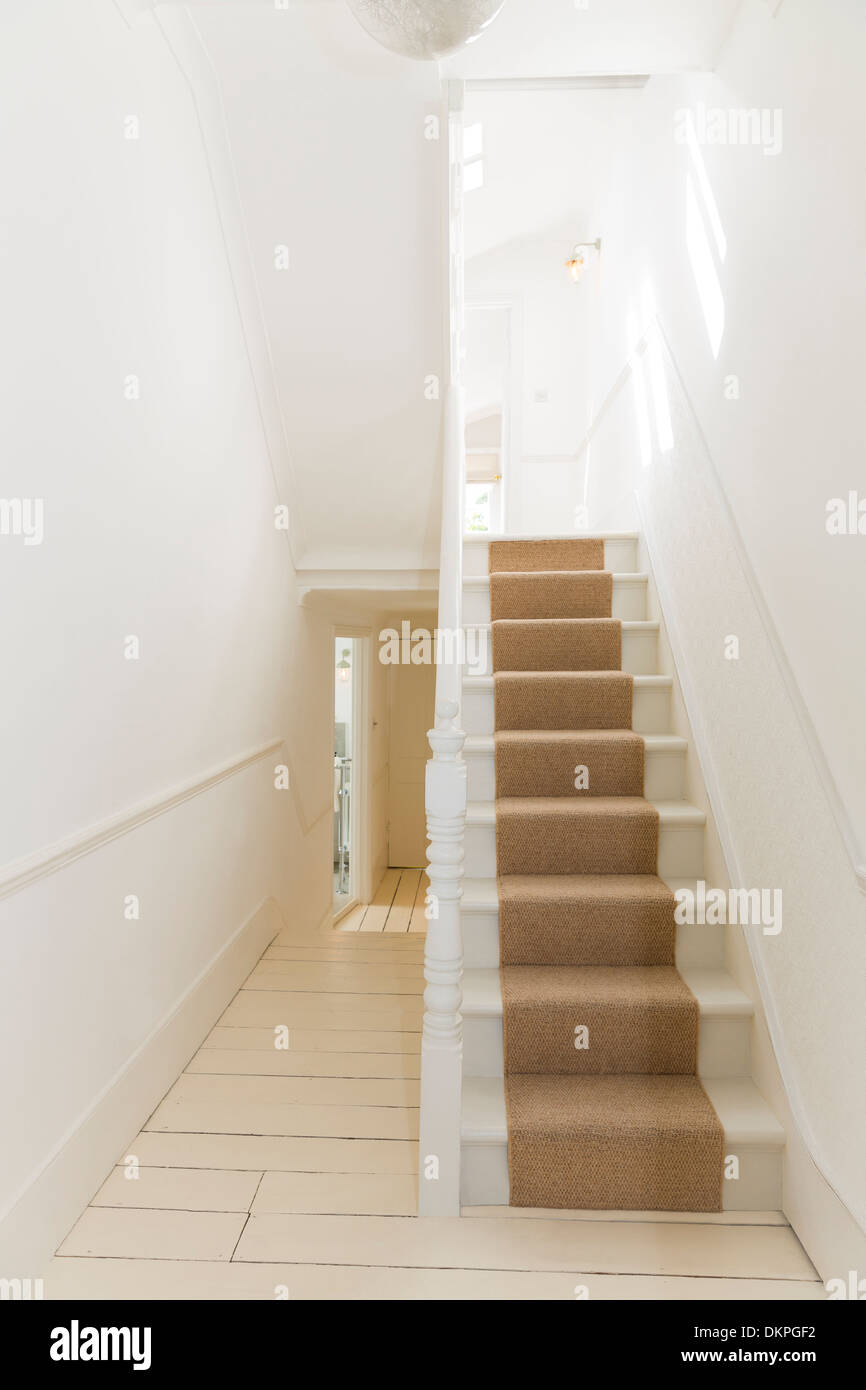 Staircase in house Stock Photo