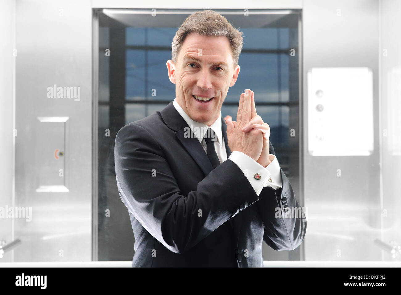 Welsh actor and comedian Rob Brydon. Stock Photo