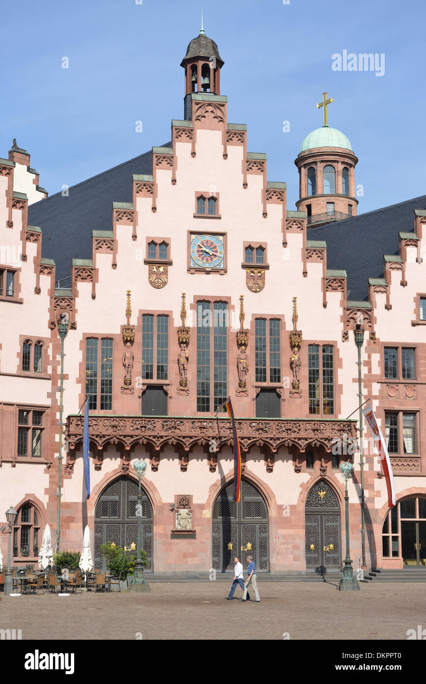Rathaus ´Roemer´, Frankfurt am Main, Hessen, Deutschland / Römer Stock ...