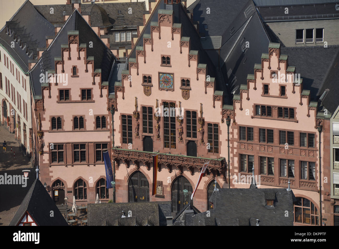 Rathaus ´Roemer´, Frankfurt am Main, Hessen, Deutschland / Römer Stock ...