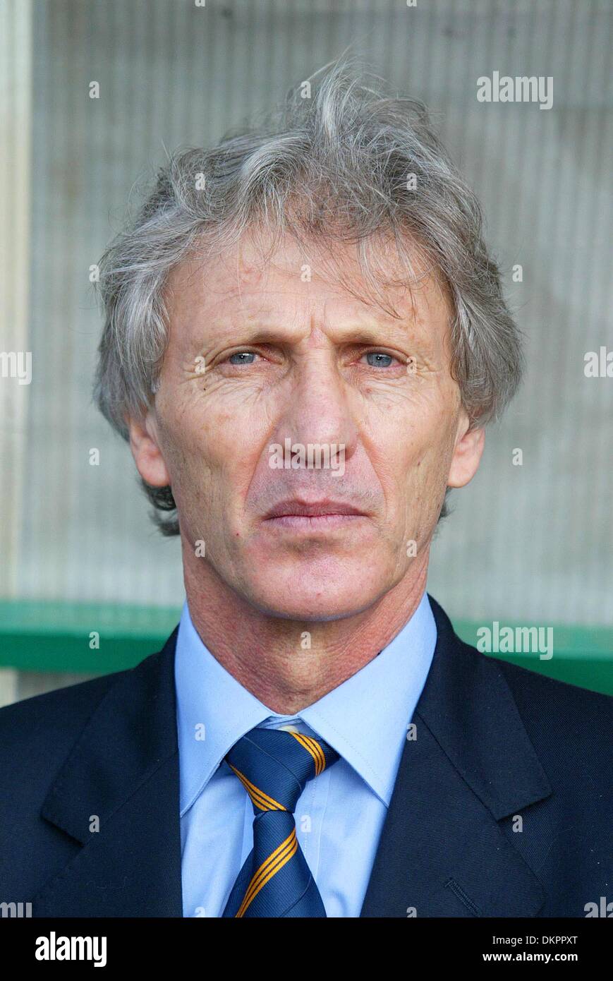 JOSE PEKERMAN.ARGENTINA HEAD MANAGER.HUNGARY V ARGENTINA.PUSKAS FERENC STADION, BUDAPEST, HUNGARY.17/08/2005.DII35513.K47872.WORLD CUP PREWIEW 2006 Stock Photo