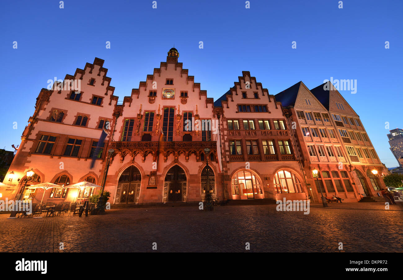 Rathaus ´Roemer´, Frankfurt am Main, Hessen, Deutschland / Römer Stock ...