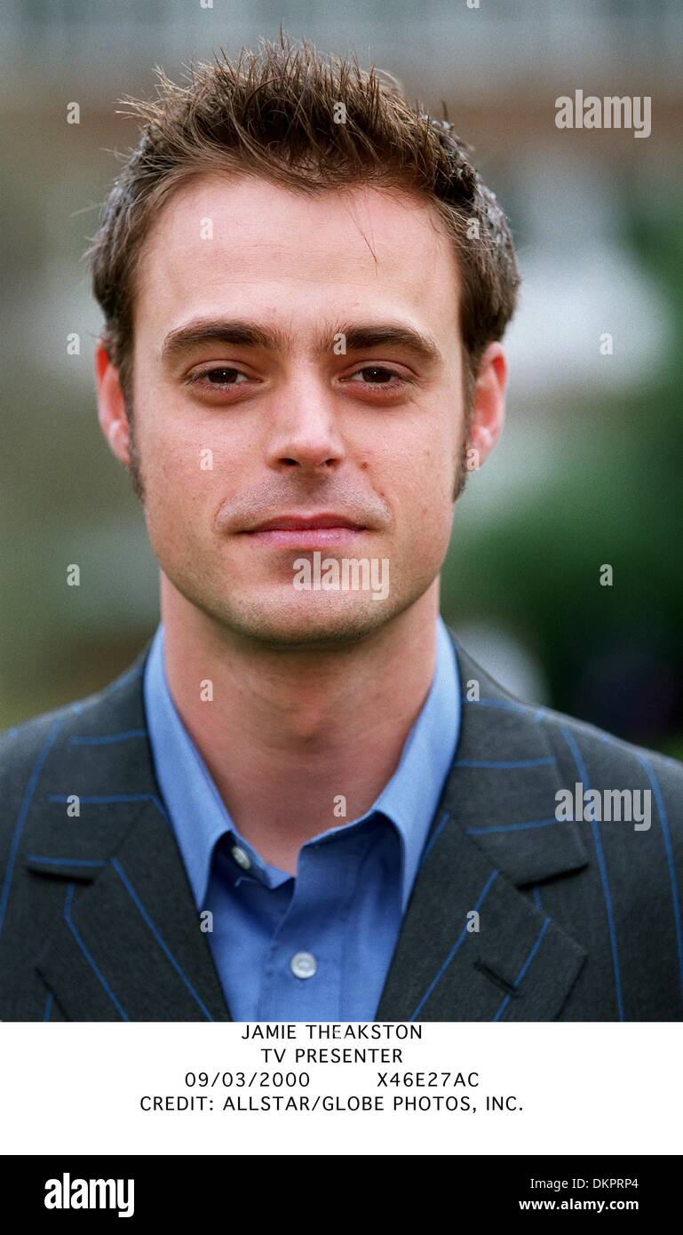 Mar. 9, 2000 - JAMIE THEAKSTON.TV PRESENTER.09/03/2000.X46E27AC.CREDIT:(Credit Image: © Globe Photos/ZUMAPRESS.com) Stock Photo