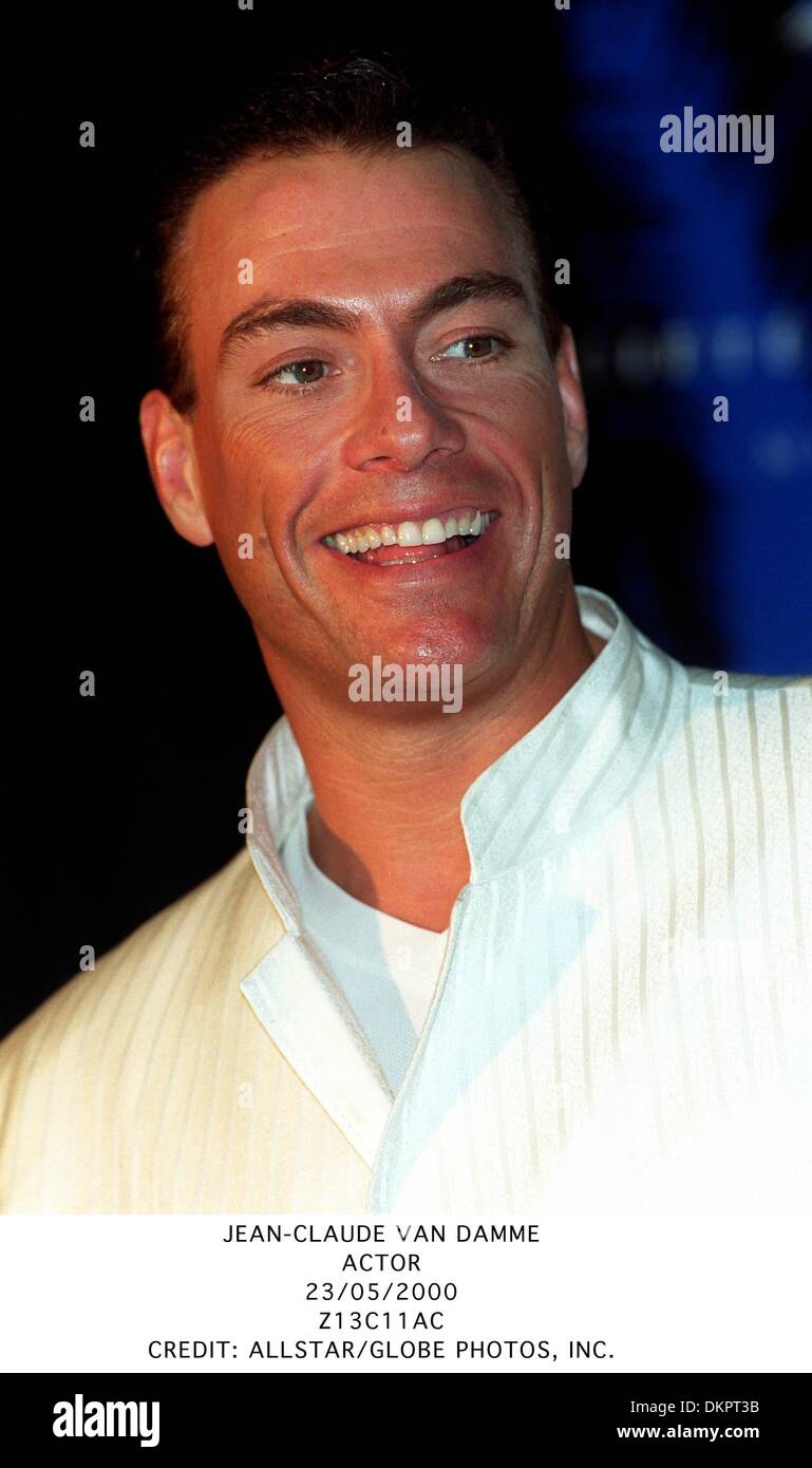 May 23, 2000 - JEAN-CLAUDE VAN DAMME.ACTOR.23/05/2000.Z13C11AC.CREDIT