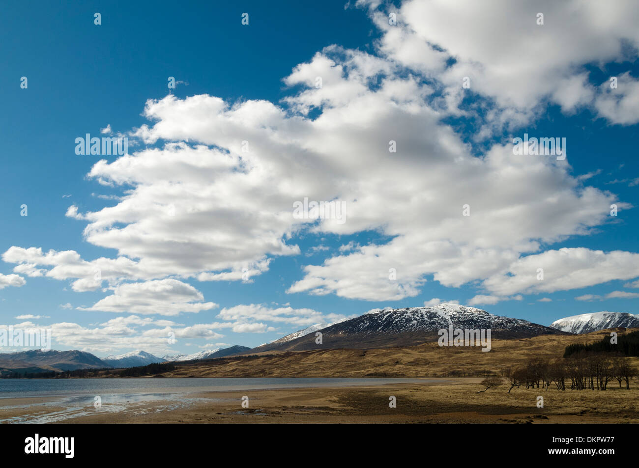 Loch Tulla, Rannoch Moor, Highland region, Scotland, UK Stock Photo