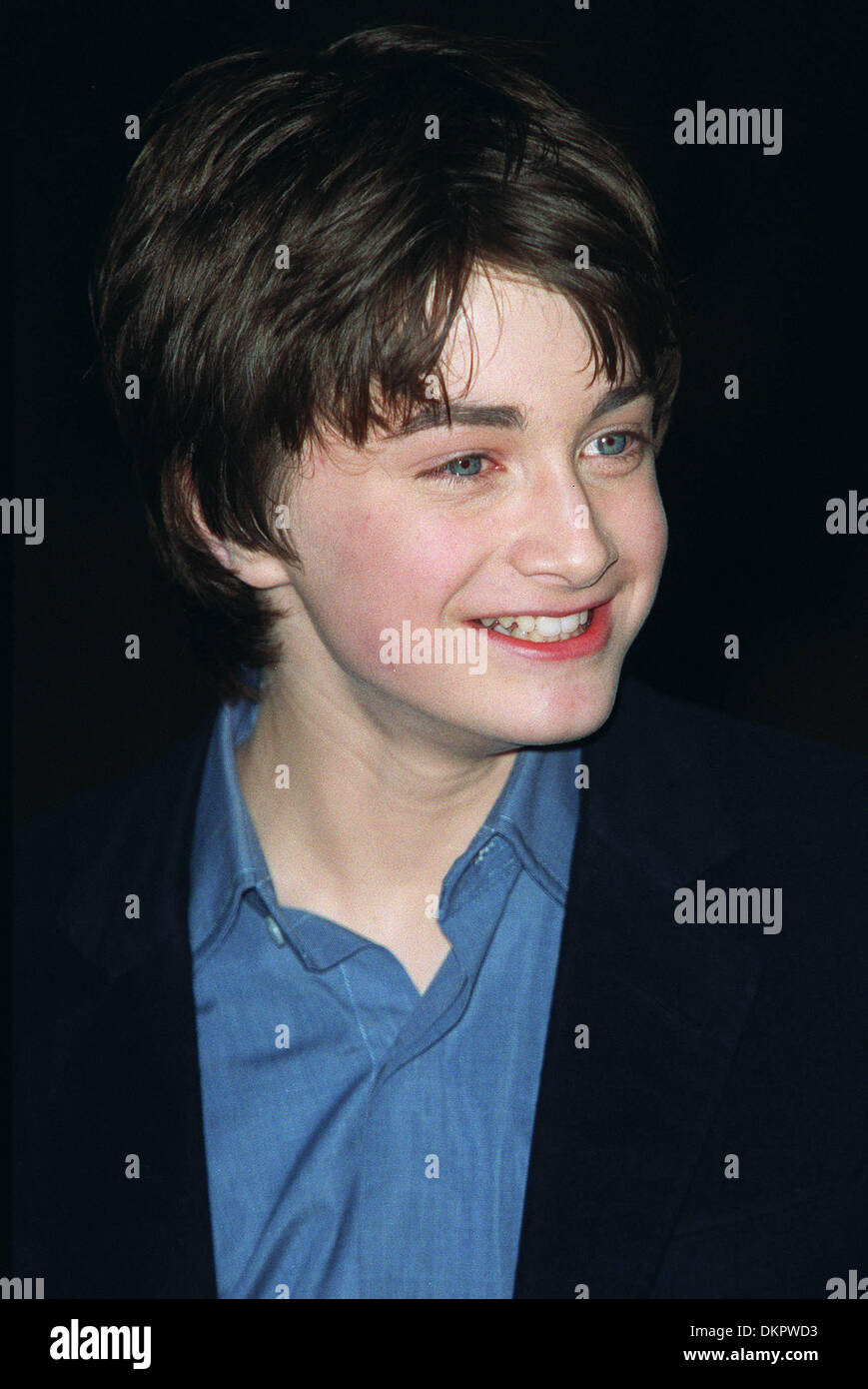 DANIEL RADCLIFFE.ACTOR.LEICESTER SQ, LONDON, .04/11/2001.BM21B8 Stock ...