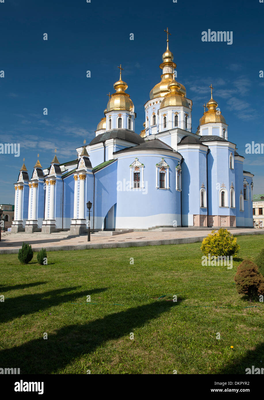 St. Michael's Golden-Domed Monastery in Kiev, the capital of Ukraine. Stock Photo
