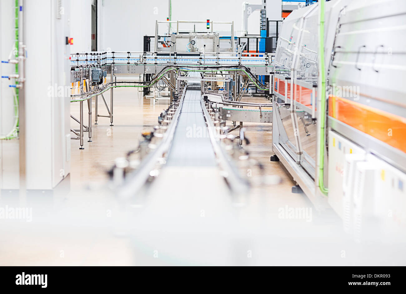 Conveyor belt in factory Stock Photo Alamy