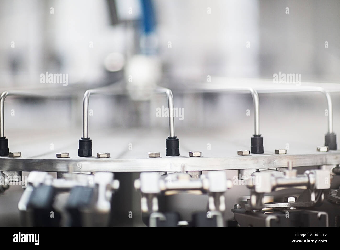 Close up of machinery in factory Stock Photo