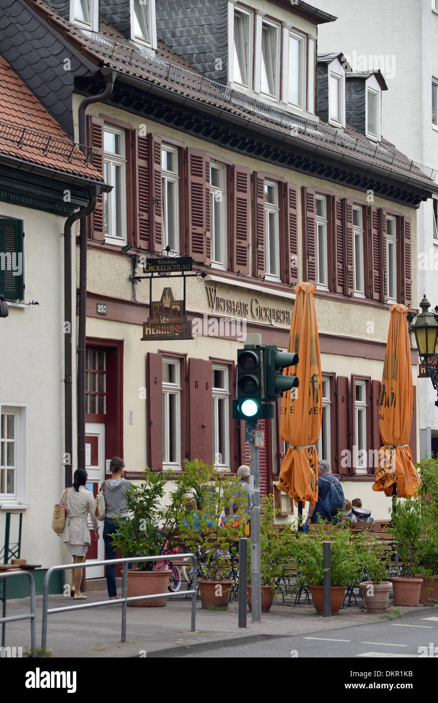 Wirtshaus Gickelschlag, Berger Strasse, Bornheim, Frankfurt am Main, Hessen, Deutschland Stock