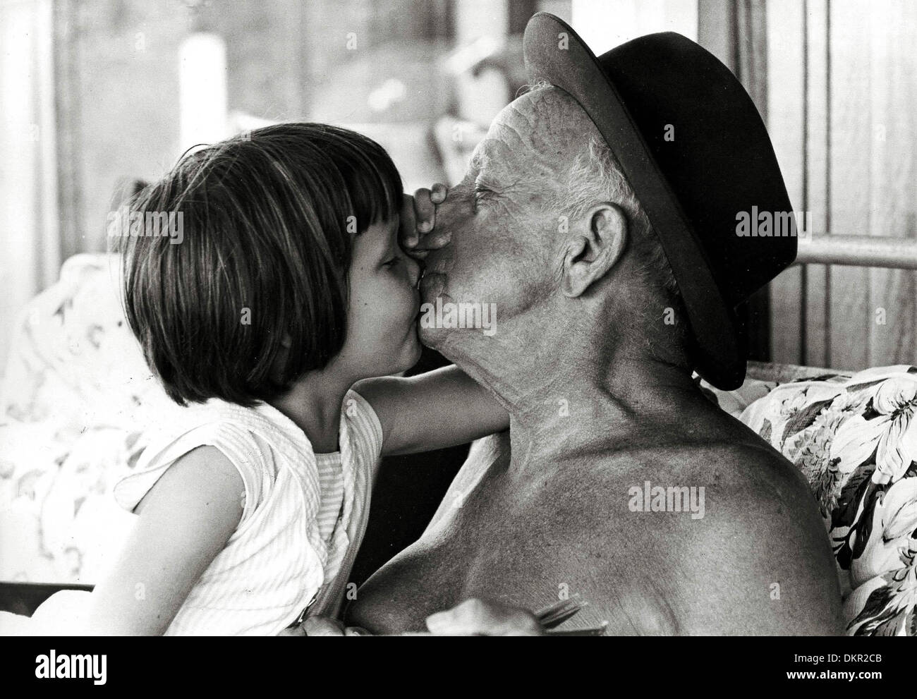 Sept. 18, 2002 - JIMMY DURANTE AND DAUGHTER CEE CEE.Â©BILL KOBRIN