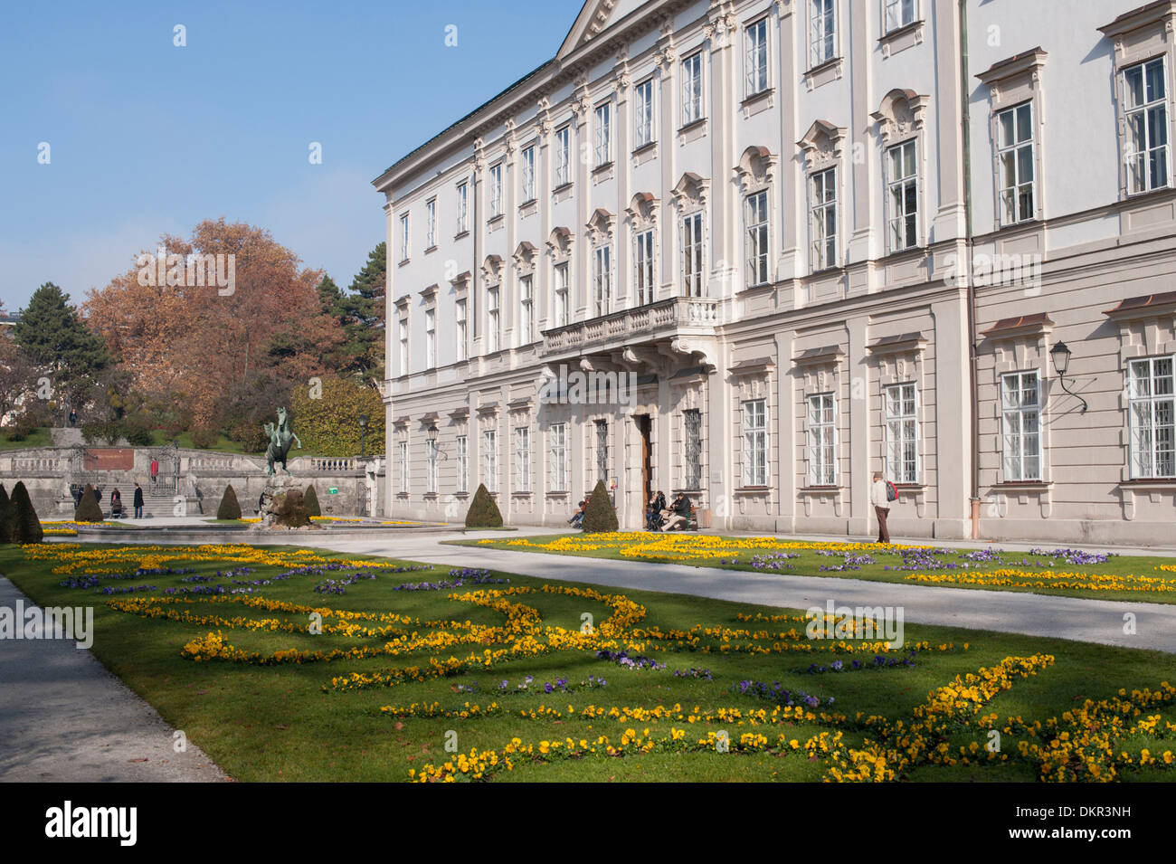 Europe Habsburg Salzburg town city Austria castle Mirabell architecture