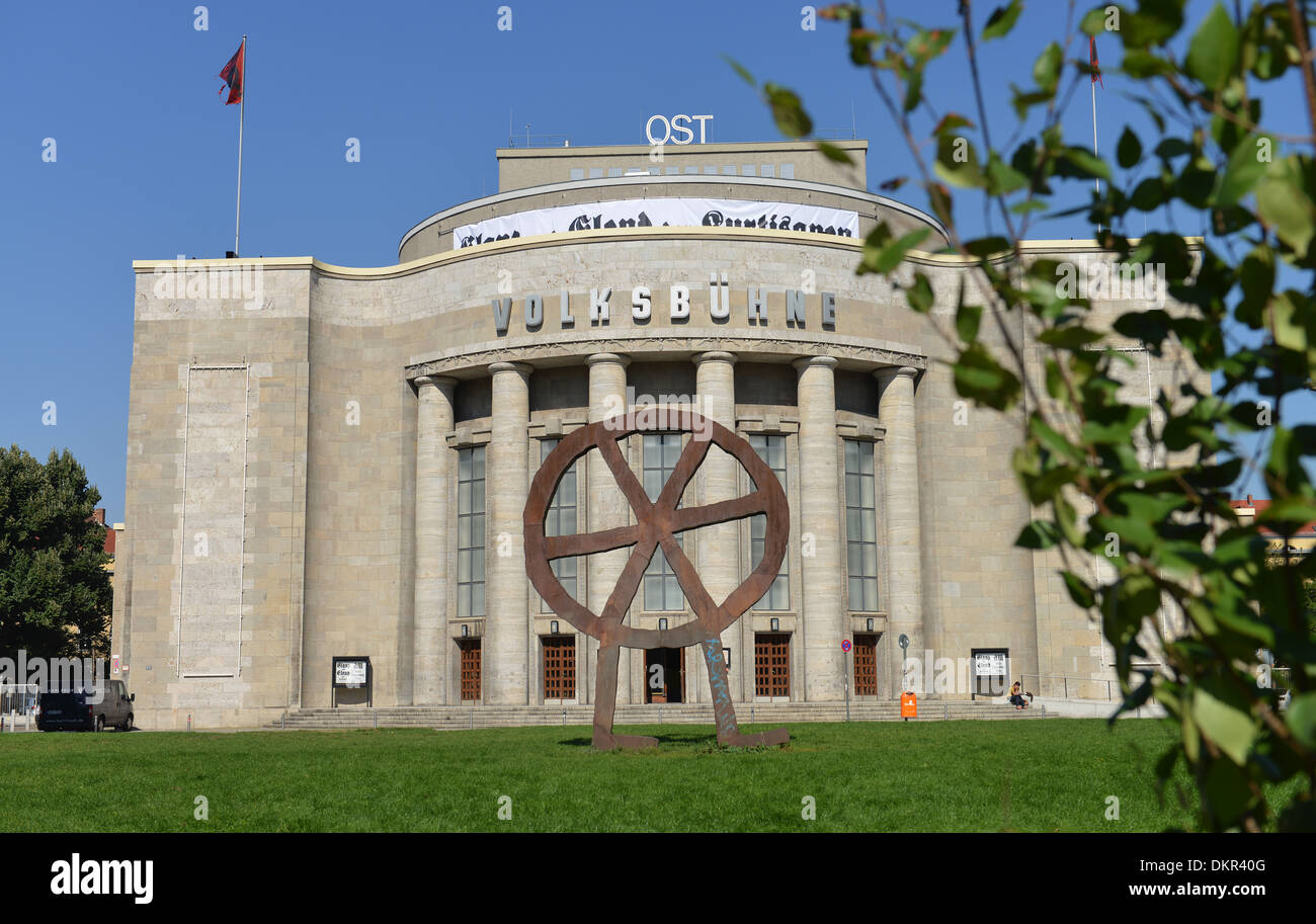 Volksbuehne, RosaLuxemburgPlatz, Mitte, Berlin, Deutschland / Volksbühne Stock Photo Alamy
