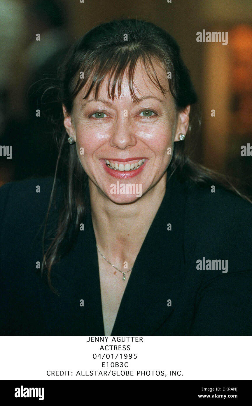 JENNY AGUTTER.ACTRESS.04/01/1995.E10B3C. Stock Photo