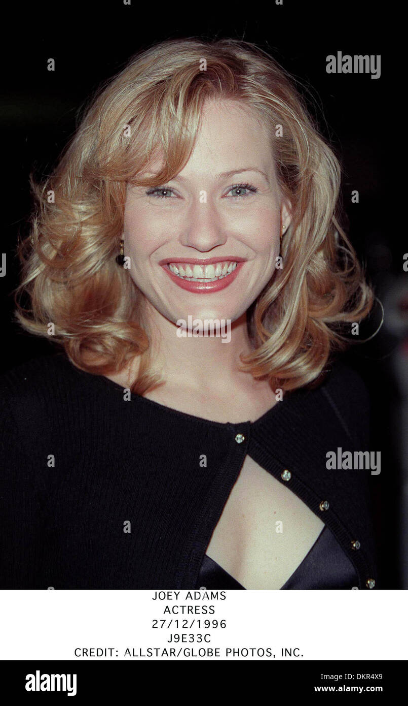 JOEY ADAMS.ACTRESS.27/12/1996.J9E33C Stock Photo - Alamy