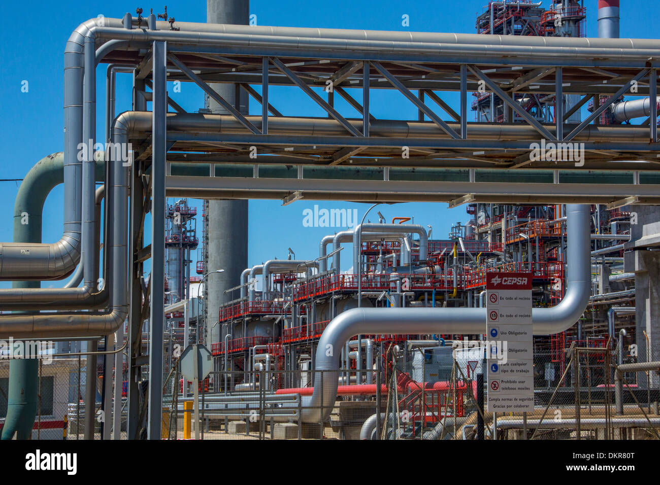 La Rabida Refinery Map Industrie gebiet hi-res stock photography and images - Alamy