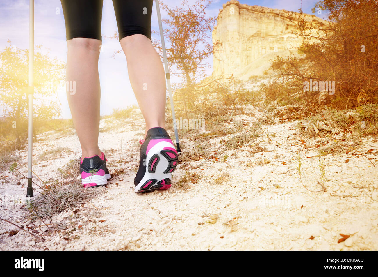 Walking stick feet hires stock photography and images Alamy
