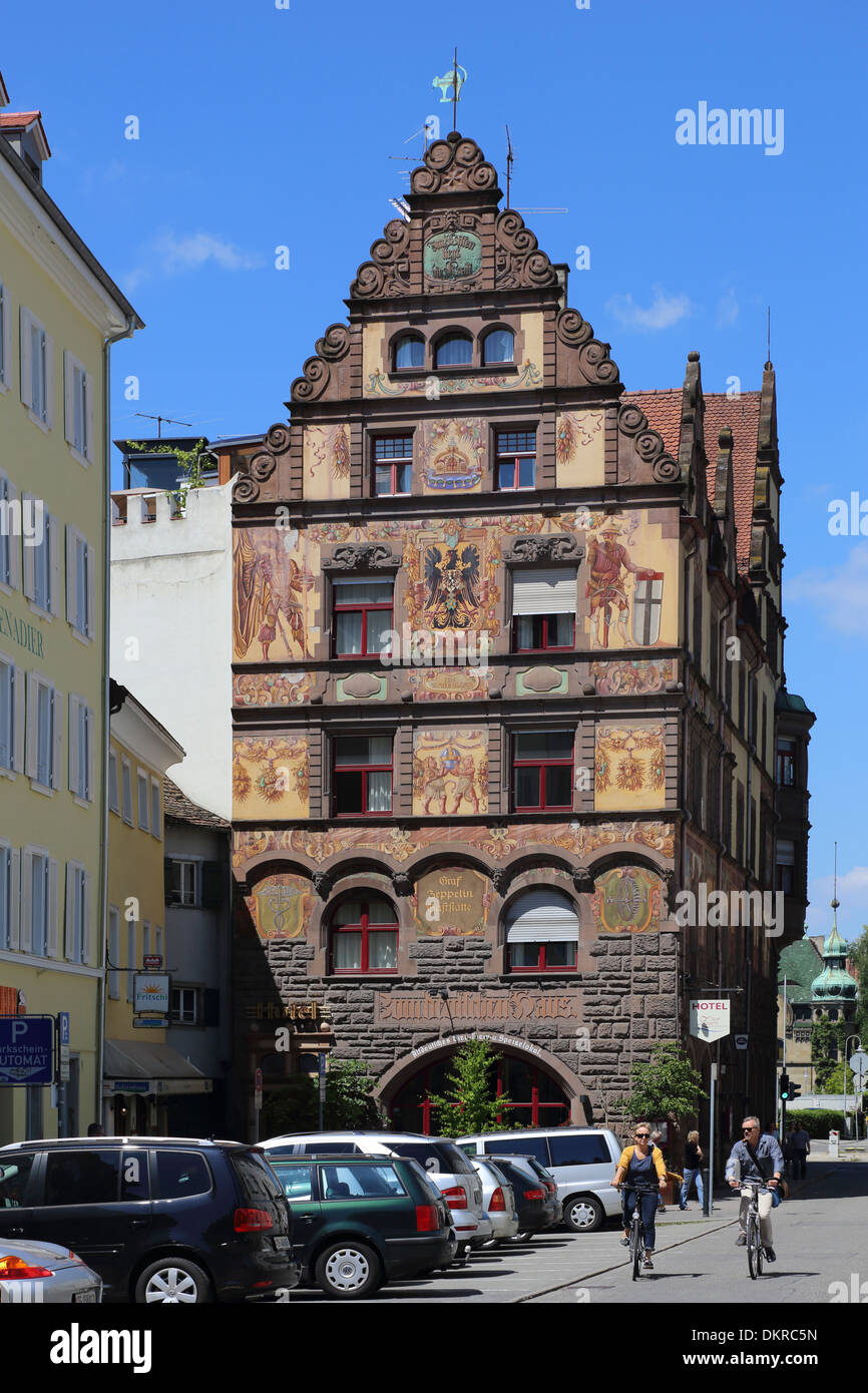 Konstanz Hotel Graf Zeppelin Stock Photo Alamy