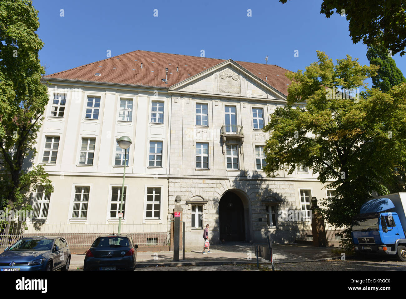 Juedisches Krankenhaus, Heinz-Galinski-Strasse, Wedding, Berlin, Deutschland Stock Photo
