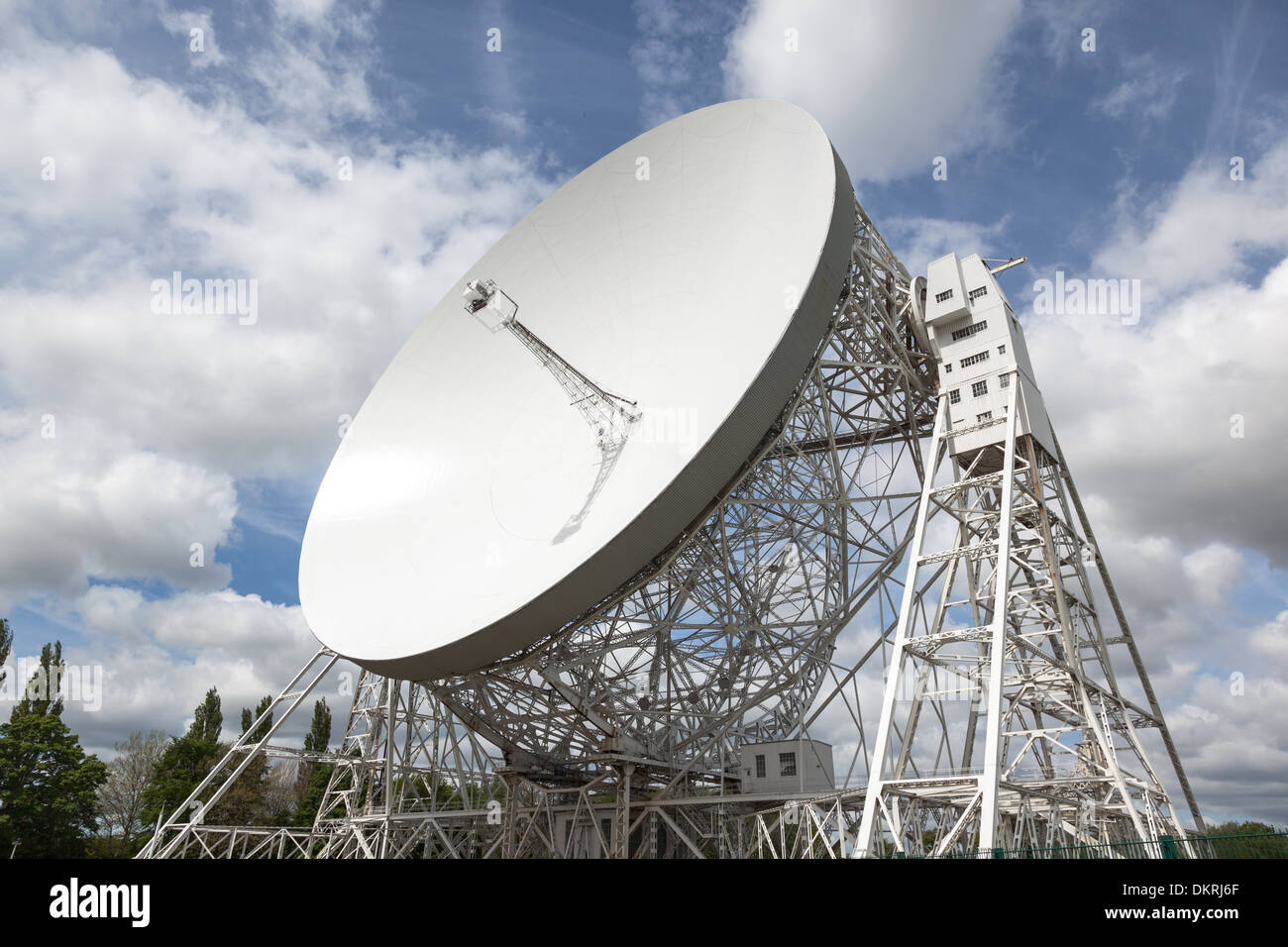 Lovell Radio Telescope, Jodrell Bank, Cheshire, UK Stock Photo