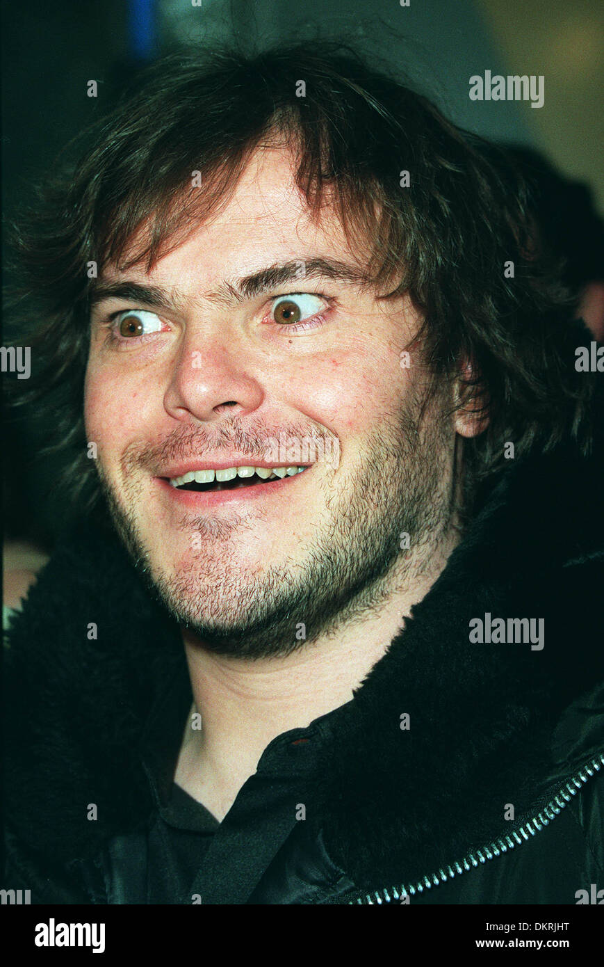 JACK BLACK.ACTOR.SA.HOLLYWOOD GALAXY, HOLLYWOOD, U.29/01/2002.BP68C30C Stock Photo